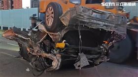 護欄,匝道,車禍,車體,台北市,萬華,環河快速道路