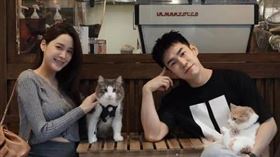 歐陽妮妮、張書豪。（圖／翻攝自歐陽妮妮IG）