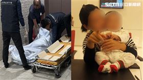 檢調今(2)日進行解剖複驗，死者「刀數無法計算」，死狀淒慘。（圖／翻攝畫面）