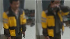 變態中國外送員
（圖／翻攝自X平台）