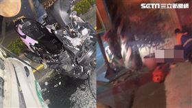 女大生打完工騎車回家半路遇死劫，嚴重內出血。（圖／翻攝畫面）