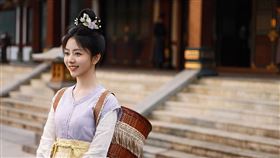 《蜀錦人家》譚松韻古裝扮相甜美可愛。（圖／愛爾達電視提供）