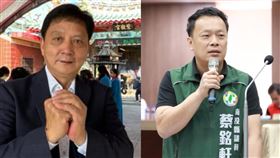 草屯鎮長補選，國民黨派南投縣議員簡賜勝（左）、民進黨由南投縣議員蔡銘軒（右）（圖／翻攝自簡賜勝、蔡銘軒臉書）