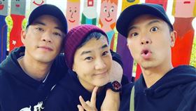 Junior、綠茶、小鬼曾組團「丸子」。（圖／翻攝自臉書）
