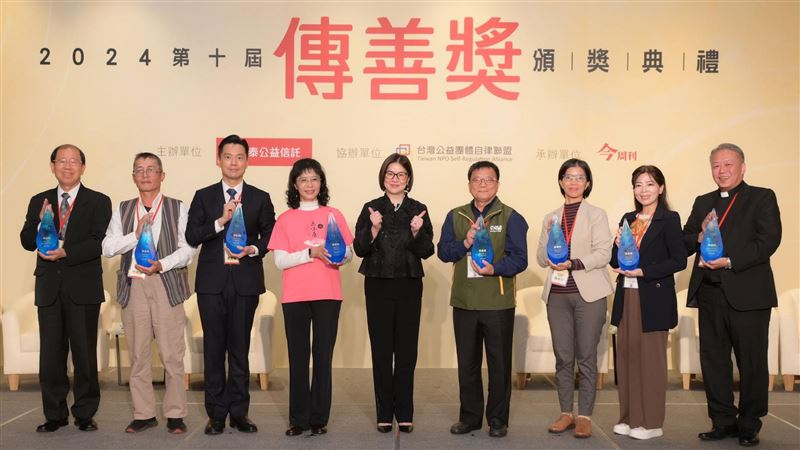 第十屆傳善獎　芥菜種會等八家機構獲肯定