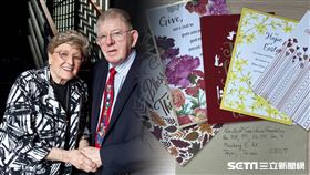 羅奶奶寄卡片到基金會／受訪者提供