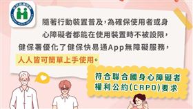 報讀更精確！健保快易通App「4大改版」再升級　視障者也能簡單操作