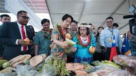 總統出席「馬久羅醫院人工智慧暨遠距醫療中心」剪綵儀式照片（圖／總統府提供）