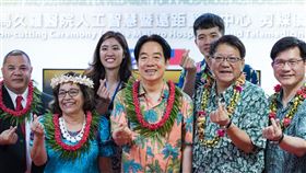 ▲提供總統出席「馬久羅醫院人工智慧暨遠距醫療中心」剪綵儀式照片（圖／總統府提供）