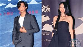 素有「姐姐收割機」的吳念軒（左圖）與「角頭千金」張芷瑄（右圖）2年前被拍到外送水煎包的溫馨接送情，如今已交往2年。