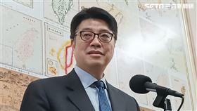 ▲陸委會主委邱垂正受訪回應時事（圖／記者盧素梅攝影）