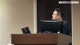 ▲洪申翰回應謝宜容貪污、霸凌案（圖／記者廖珪如攝影）