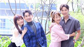 陳謙文、陳子玄、李睿紳、茵芙出席三立台灣台《願望》新卡司記者會。（圖／記者鄭孟晃攝影）