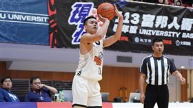 國立體大林睿軒4外線攻下19分，另有9籃板。（圖／大專體總提供）