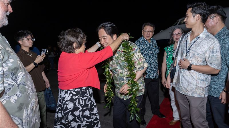 賴過境關島　將成首位進關島議會台灣總統