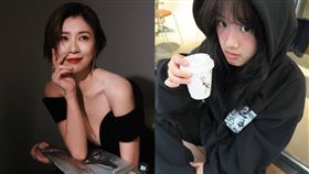 賈靜雯（左）和女兒梧桐妹（右）一起直播掀暴動。（圖／翻攝自IG）