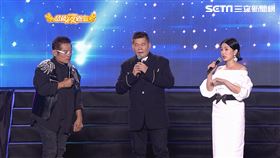 ▲主持人許效舜與苗可麗雙方一言不合在節目上突然「互槓」（圖／超級夜總會）