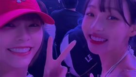 林襄與李芷霖一起參加演唱會，卻因白目行為而遭炎上。（圖／翻攝自林襄IG)