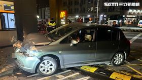 酒駕,麥當勞,得來速,車禍,彰化（圖／翻攝畫面）