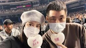 李佳穎看周杰倫同框林家正。（圖／翻攝自李佳穎IG）