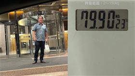 王必勝2個半月減重12公斤。（圖／翻攝自王必勝臉書）