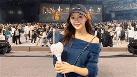 ▲樂天女孩菲菲聽周杰倫演唱會。（圖／菲菲提供）