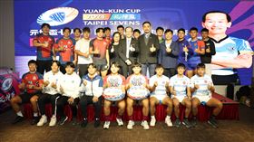 元坤盃七人制國際大專橄欖球邀請賽將於台北市立田徑場開踢，今年還吸引日本、韓國以及新加坡7支球隊來台參賽。(圖／元坤文創提供)