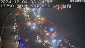 陳梅慧,國道,車禍,計程車（圖／翻攝畫面）