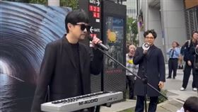 野生周杰倫現身松菸，讓不少民眾嚇呆。（圖／翻攝畫面）