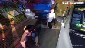 感情,爭風吃醋,大亂鬥,空氣槍,台中,熟女,小鮮肉（圖／翻攝畫面）