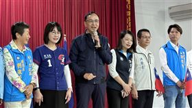 朱立倫到彰化參加國民黨慶。（圖／國民黨提供）