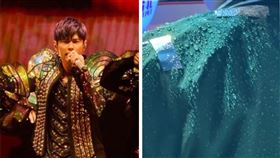 周杰倫演唱會淋濕　（圖／翻攝自Threads＠chensongeat_）