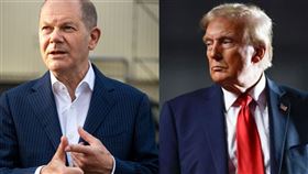 蕭茲、川普。（圖／翻攝自蕭茲、川普臉書）