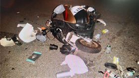 路口,車禍,左轉車,未依號誌,重傷,台中（圖／翻攝畫面）