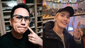 486先生、鍾明軒（組合圖／翻攝自486先生、鍾明軒 臉書）