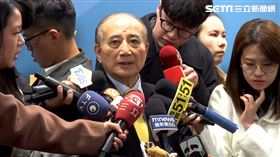 ▲王金平【中道和平聯盟】和平宣言倡議大會盟受訪（圖／記者陳怡潔攝影）