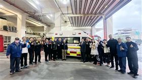 新北市消防局,高頂救護車,金山財神廟,