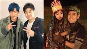 周杰倫、林志穎、Kimi。（圖／翻攝自林志穎IG、臉書）