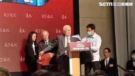 張忠謀。（圖／記者陳韋帆攝影）