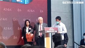 張忠謀。（圖／記者陳韋帆攝影）