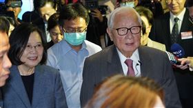 蔡英文出席張忠謀新書發表會(圖/記者趙于瑩攝影)