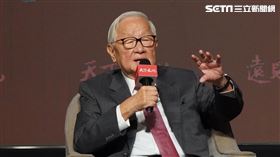 張忠謀。（圖／記者趙于瑩攝影）