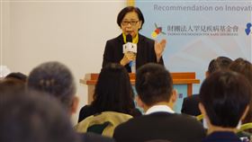 罕病基金會提6大建言罕見疾病基金會13日提出治療及藥物給付建言書，對現行罕病政策提出6大建言，基金會創辦人陳莉茵（圖）表示，希望能提供各總統參選人陣營更多對現行罕病政策的真實樣貌。（罕見疾病基金會提供）中央社記者陳婕翎傳真  112年11月13日