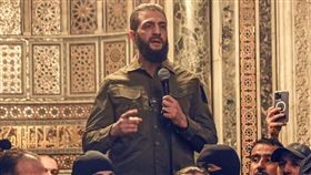 敘利亞反抗軍「沙姆解放組織」領袖喬拉尼（Abu Mohammed al-Jolani，或譯Abu Mohammed al-Golani）。（圖／美聯社／達志影像）