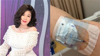 陳文茜長15腫瘤　親曝：往生蓋蕾絲古董布