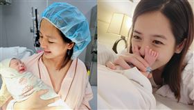 34歲女星臧芮萱宣布順利生產。（圖／臧芮萱提供）