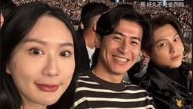 陳傑憲帶老婆琦琦去周杰倫演唱會。（圖／陳傑憲Instagram）