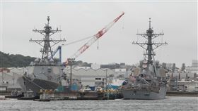 推動美第7艦隊留日大修 日本態度積極日、美正協調讓美軍第7艦隊艦艇能讓日本民企大規模維修。此舉除提升駐日美軍艦艇使用效率，也意圖強化兩國對中國的嚇阻力。圖為2023年7月在橫須賀港內的第7艦隊勃克級神盾驅逐艦。中央社記者陳亦偉攝  113年3月9日