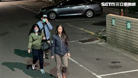 新北市調處人員陸續將人移送至地檢署複訊。（圖／記者楊忠翰攝影）