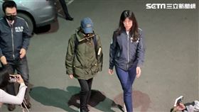 新北市調處將謝宜容移送至地檢署複訊。（圖／記者楊忠翰攝影）